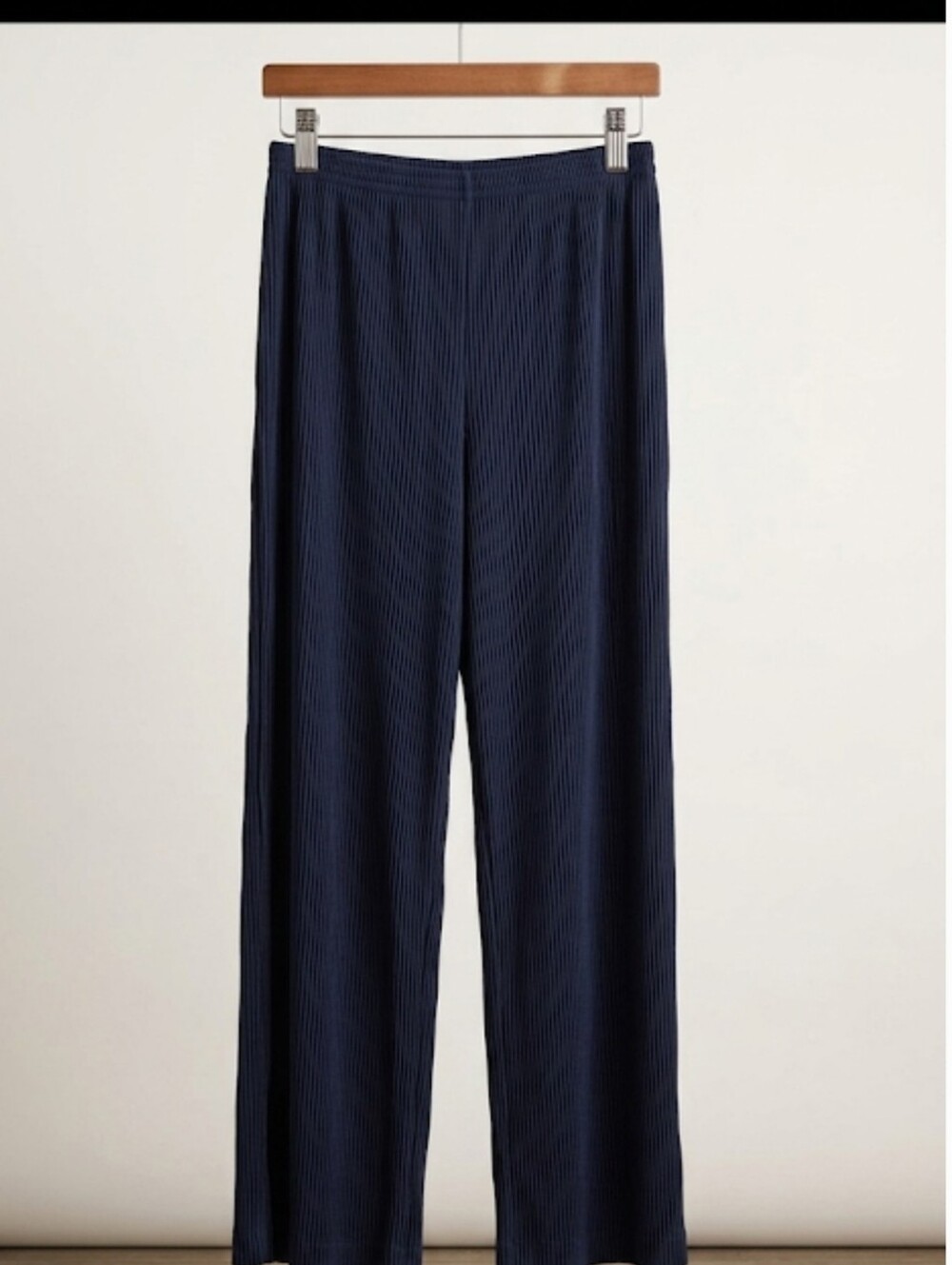SOULVOR Women's Casual Modal Ribbed Wide Leg Pants - Picture 4 of 12
